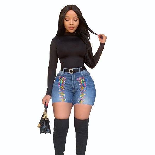 plus size ribbon colorful cross bandage short jeans women denim blue high waist bottom shorts club party activewear outfits, Black;white
plus size ribbon colorful cross bandage short jeans women denim blue high waist bottom shorts club party activewear outfits, Black;white