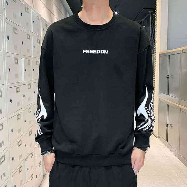 retrieve new style trui men tij brand long mouwen printing casual loose fashion around the neck recreation, Black
retrieve new style trui men tij brand long mouwen printing casual loose fashion around the neck recreation, Black
