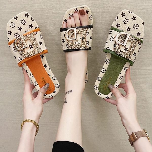 slippers 2021 korean fashion students all-match female summer net red ins outer wear out non-slip sandals, Black
slippers 2021 korean fashion students all-match female summer net red ins outer wear out non-slip sandals, Black