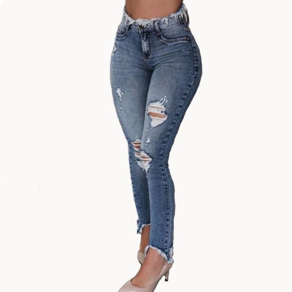 meqeiss 2021 clothes women jeans woman slim pants washed ripped hole gradient long denim regular women's, Blue
meqeiss 2021 clothes women jeans woman slim pants washed ripped hole gradient long denim regular women's, Blue
