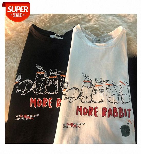 neresum cute bunny ~ loose oversize short-sleeved new t-shirt female couple shirt trend #uy93, White
neresum cute bunny ~ loose oversize short-sleeved new t-shirt female couple shirt trend #uy93, White