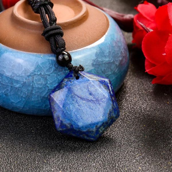 pendant necklaces hexagon star natural jade necklace diy crystal jewelry obsidian polygonal romantic gift, Silver
pendant necklaces hexagon star natural jade necklace diy crystal jewelry obsidian polygonal romantic gift, Silver