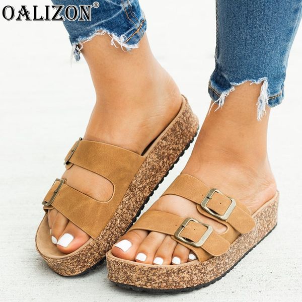 summer women's flip flops slippers sandals shoes wedge mid heels open toe buckle strape platform slides, Black
summer women's flip flops slippers sandals shoes wedge mid heels open toe buckle strape platform slides, Black