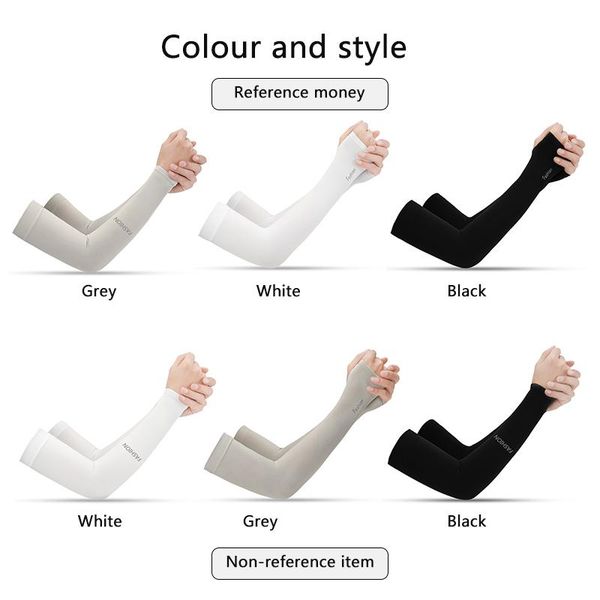 summer-cool cycling-sleeves mtb 2pcs anti-uv sport arm sleeves sun protect anti-slip ice silk sleeve sunscreen cuff for sporting elbow & kne, Black;gray
summer-cool cycling-sleeves mtb 2pcs anti-uv sport arm sleeves sun protect anti-slip ice silk sleeve sunscreen cuff for sporting elbow & kne, Black;gray