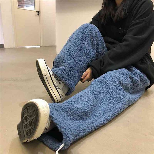 winter thicken warm lamb wool womens capri korean style y2k straight high waist drawstring sweatpants cotton men 5xl, Black;white
winter thicken warm lamb wool womens capri korean style y2k straight high waist drawstring sweatpants cotton men 5xl, Black;white