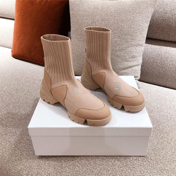 boots splicing design socks sneakers knit upper breathable ankle sock woman chunky high sport running shoes size 35-40, Black
boots splicing design socks sneakers knit upper breathable ankle sock woman chunky high sport running shoes size 35-40, Black
