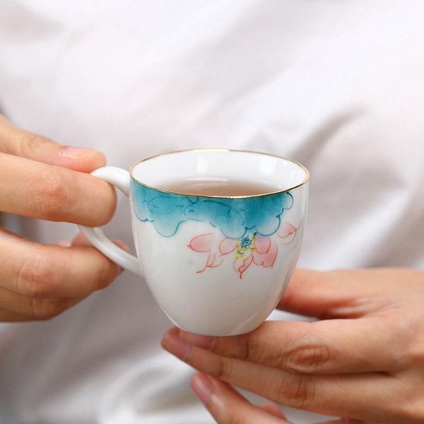 1pcs/3pcs china ceramic tea cup white porcelain cups pottery with handle drinkware wholesale wine coffee mug teacup & saucers
1pcs/3pcs china ceramic tea cup white porcelain cups pottery with handle drinkware wholesale wine coffee mug teacup & saucers