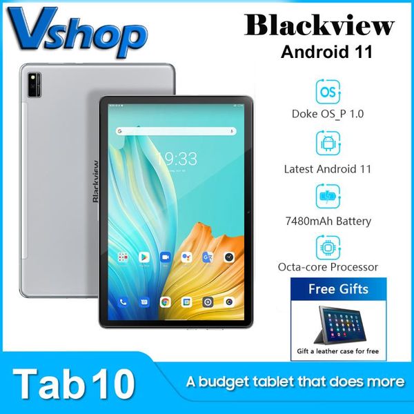 tablet pc blackview tab 10 4gb+64gb android 11 10.1" mtk8768 octa core 1.8ghz 13mp wifi& bluetooth 4g 7480mah battery 1920 *120
tablet pc blackview tab 10 4gb+64gb android 11 10.1" mtk8768 octa core 1.8ghz 13mp wifi& bluetooth 4g 7480mah battery 1920 *120