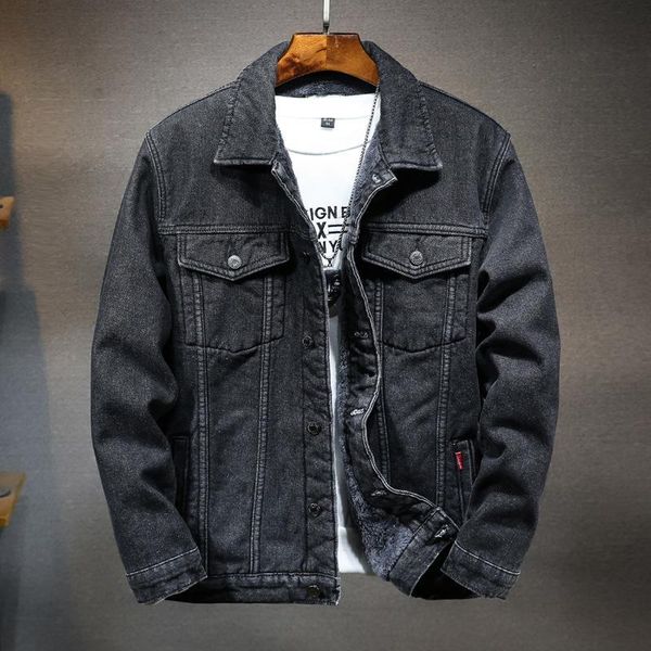 men's jackets spring autumn denim jacket men casual solid streetwear cowboy multi-pockets jeans coats chaquetas hombre 2021 korean, Black;brown
men's jackets spring autumn denim jacket men casual solid streetwear cowboy multi-pockets jeans coats chaquetas hombre 2021 korean, Black;brown