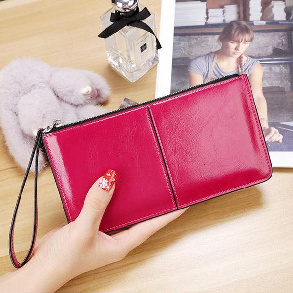 wallets fashion korean women clutch bag with wristband leather solid color lady girl long wallet card holder zipped coin purse ie998, Red;black
wallets fashion korean women clutch bag with wristband leather solid color lady girl long wallet card holder zipped coin purse ie998, Red;black