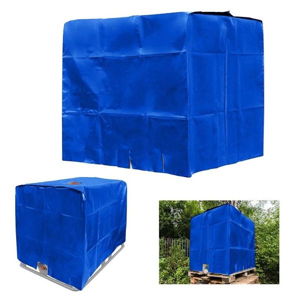 other household sundries black rainwater tank waterproof and dustproof cover 1000 liters ibc container aluminum foil oxford cloth uv protect