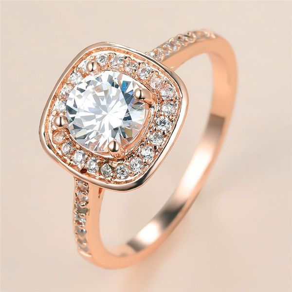 wedding rings luxury female white crystal stone ring charm rose gold color promise square zircon engagement for women, Slivery;golden
wedding rings luxury female white crystal stone ring charm rose gold color promise square zircon engagement for women, Slivery;golden