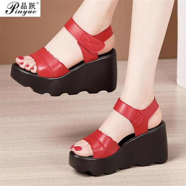 dress shoes women's sandals plus size 34-43 summer open toe leather ladies shoe women platform 6cm heels female, Black
dress shoes women's sandals plus size 34-43 summer open toe leather ladies shoe women platform 6cm heels female, Black