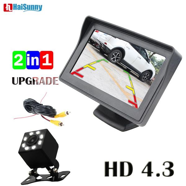 car video haisunny tft 4.3 inch auto rearview parking monitor with 8led night vision ccd rear view camera for reversing
car video haisunny tft 4.3 inch auto rearview parking monitor with 8led night vision ccd rear view camera for reversing
