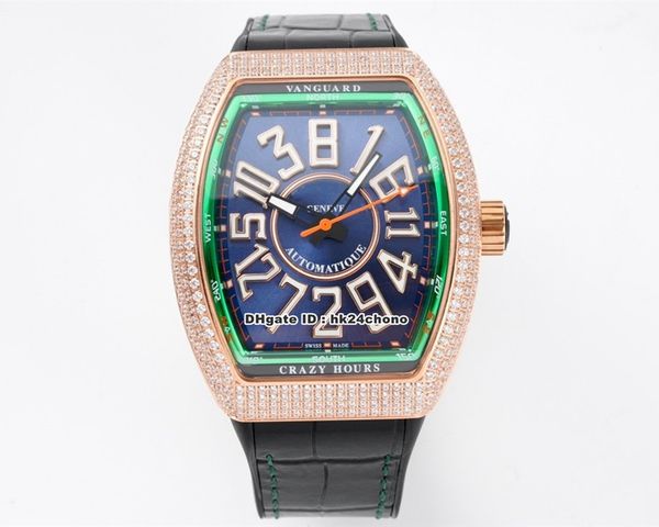 vanguard new abf factory luxury watches v45 crazy hours rose gold diamond cz02 automatic mens watch sapphire crystal blue dial leather strap, Slivery;golden
vanguard new abf factory luxury watches v45 crazy hours rose gold diamond cz02 automatic mens watch sapphire crystal blue dial leather strap, Slivery;golden
