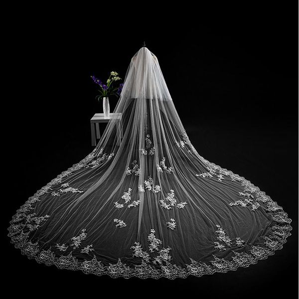 bridal veils lan ting bride two-tier cut edge lace applique modern wedding veil cathedral headpiece 53 appliques tulle, Black
bridal veils lan ting bride two-tier cut edge lace applique modern wedding veil cathedral headpiece 53 appliques tulle, Black
