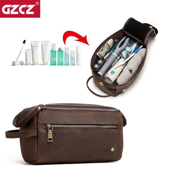 crazy horse leather multifunctional cosmetic bag mentravel make up necessaries organizer zipper makeup case pouch toiletry bags & cases
crazy horse leather multifunctional cosmetic bag mentravel make up necessaries organizer zipper makeup case pouch toiletry bags & cases