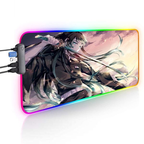 mouse pads & wrist rests rgb pad with 4 hub usb ports led katana charger mousepad gaming mat anime girl carpet samurai japan game pc accesso
mouse pads & wrist rests rgb pad with 4 hub usb ports led katana charger mousepad gaming mat anime girl carpet samurai japan game pc accesso