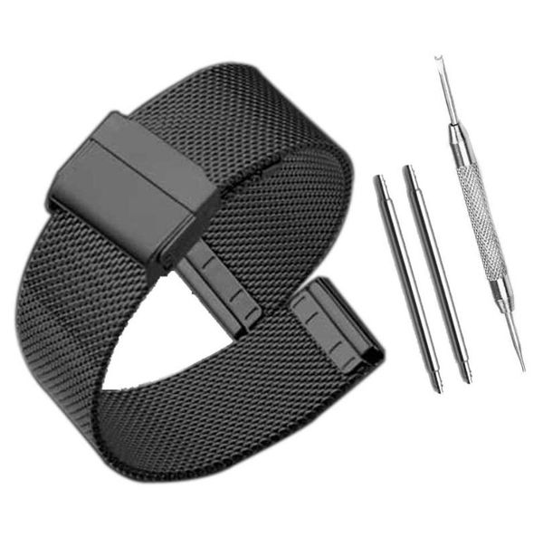 watch bands milanese watchband 18mm 20mm 22mm 24mm universal stainless steel metal band strap bracelet black rose gold silver, Black;brown
watch bands milanese watchband 18mm 20mm 22mm 24mm universal stainless steel metal band strap bracelet black rose gold silver, Black;brown