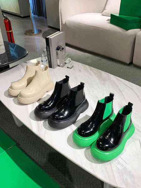 2022 new thick soled leather boots martin boots women chelsea boots children's spring and autumn, Black
2022 new thick soled leather boots martin boots women chelsea boots children's spring and autumn, Black