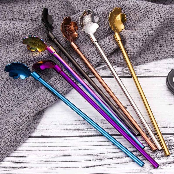 drinking straws metal spoon creative flower coffee scoop reuseable stainless steel tapioca pearls boba bubble tea bar accessories
drinking straws metal spoon creative flower coffee scoop reuseable stainless steel tapioca pearls boba bubble tea bar accessories