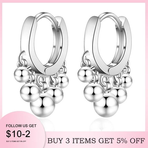 hoop & huggie lbyzhan light bead small earrings for women engagment jewelry gift cme448, Golden;silver
hoop & huggie lbyzhan light bead small earrings for women engagment jewelry gift cme448, Golden;silver