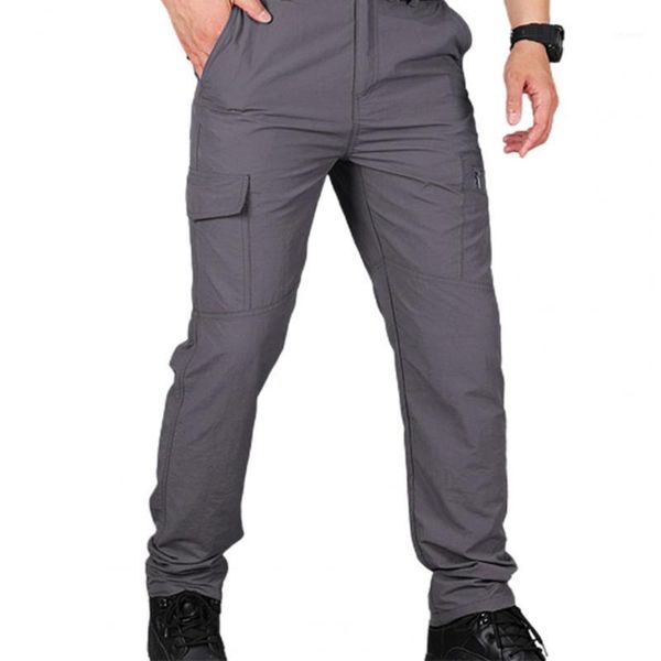 men's pants multi pockets men cargo solid color breathable elastic waist camping workwear outdoor sportspants male thin trousers, Black
men's pants multi pockets men cargo solid color breathable elastic waist camping workwear outdoor sportspants male thin trousers, Black