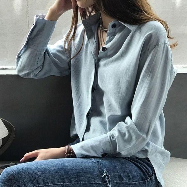 women's blouses & shirts 2021 women turn-down collar spring plaid all-match bf batwing-sleeve loose outwear harajuku female chic h07, White
women's blouses & shirts 2021 women turn-down collar spring plaid all-match bf batwing-sleeve loose outwear harajuku female chic h07, White