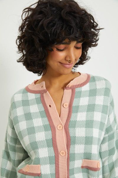 women's knits & tees trendyol jacquard knitwear cardigan twoaw22hi0518, White
women's knits & tees trendyol jacquard knitwear cardigan twoaw22hi0518, White