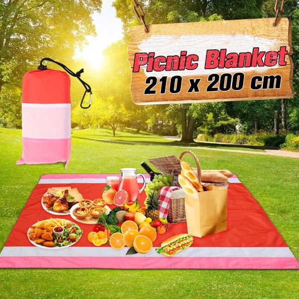 200x210cm portable pocket picnic mat waterproof sand beach game outdoor camping folding blanket picknick tent cover bedding pads
200x210cm portable pocket picnic mat waterproof sand beach game outdoor camping folding blanket picknick tent cover bedding pads