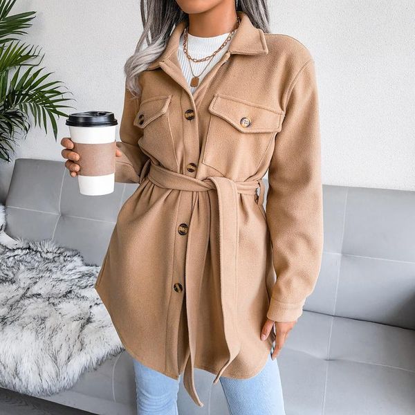 women's wool & blends women solid blend coat slim fit belt coats female warm plus cotton thicker v-neck office lady elegant trendy butt, Black
women's wool & blends women solid blend coat slim fit belt coats female warm plus cotton thicker v-neck office lady elegant trendy butt, Black