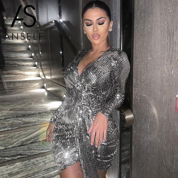 casual dresses sequin dress women v neck long sleeve irregular hem self-tie waist party nightclub mini bodycon gold/silver, Black;gray
casual dresses sequin dress women v neck long sleeve irregular hem self-tie waist party nightclub mini bodycon gold/silver, Black;gray
