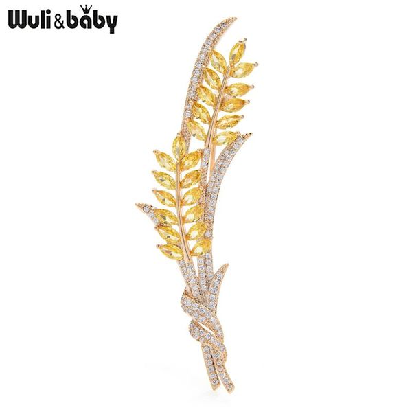 pins, brooches wuli&baby luxury wheat flower for women 2-color cubic zirconia cereal plants weddings party brooch pins gifts, Gray
pins, brooches wuli&baby luxury wheat flower for women 2-color cubic zirconia cereal plants weddings party brooch pins gifts, Gray