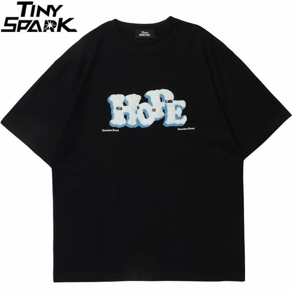 men hip hop harajuku streetwear t-shirt embroidery furry letter t shirt summer short sleeve tees loose cotton tshirt 210409, White;black
men hip hop harajuku streetwear t-shirt embroidery furry letter t shirt summer short sleeve tees loose cotton tshirt 210409, White;black