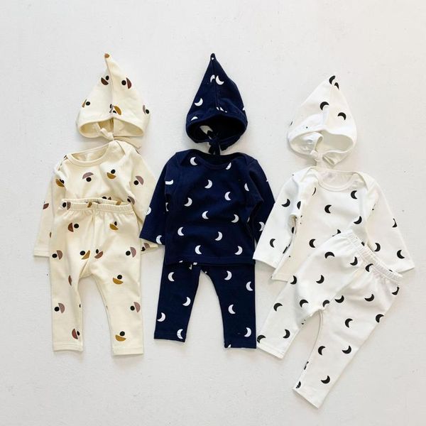 Clothing Sets Baby Kids Pajamas Cotton Long Sleeved Tshirt + Pant Hat 3pcs Full Print Girls Set Sleepwear Pyjama Trousers Sui, White
Clothing Sets Baby Kids Pajamas Cotton Long Sleeved Tshirt + Pant Hat 3pcs Full Print Girls Set Sleepwear Pyjama Trousers Sui, White