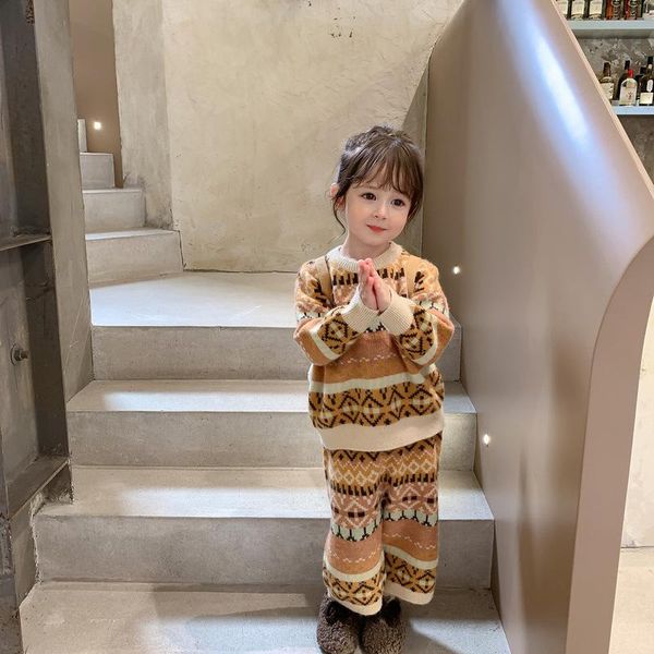 clothing sets 2021 fall/winter sweater set, fashion two piece set of wool pants, sunflower clothes for kids girl christmas outfit, White
clothing sets 2021 fall/winter sweater set, fashion two piece set of wool pants, sunflower clothes for kids girl christmas outfit, White