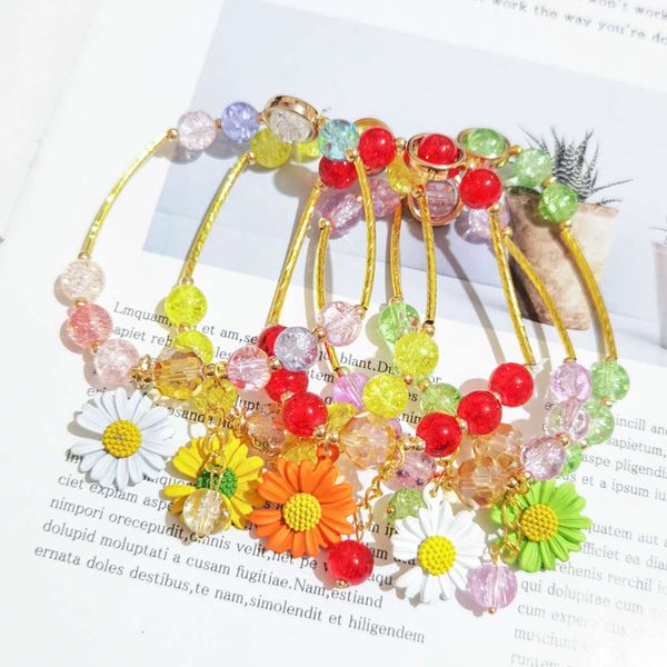 pop daisy female fashion sweet girl heart single circle beaded hand jewelry transshipment pearl crystal bracelet, Black
pop daisy female fashion sweet girl heart single circle beaded hand jewelry transshipment pearl crystal bracelet, Black