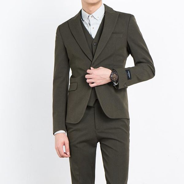 korean style men suits fashion business formal long sleeve slim blazer femme men's clothing db60xf & blazers, White;black
korean style men suits fashion business formal long sleeve slim blazer femme men's clothing db60xf & blazers, White;black