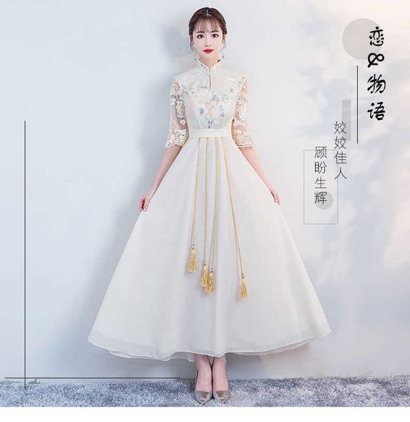 luxury party evening dress cheongsam short 2021 spring student sweet girl improved chine style slim, Black;gray
luxury party evening dress cheongsam short 2021 spring student sweet girl improved chine style slim, Black;gray