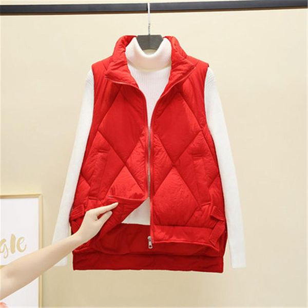 women's vests 2021 down cotton vest female short-term student korean version of loose shoulder wearing horse clip jacket waistcoat t4, Black;white
women's vests 2021 down cotton vest female short-term student korean version of loose shoulder wearing horse clip jacket waistcoat t4, Black;white