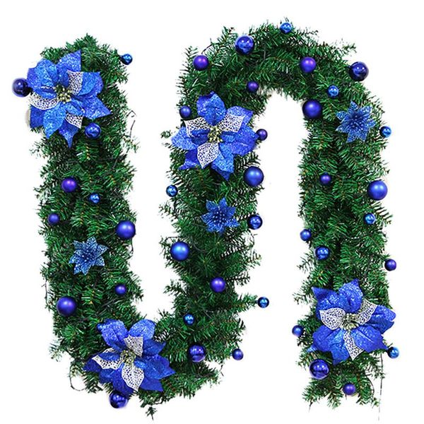 decorative flowers & wreaths 2.7m merry christmas decorations artificial green garland rattan xmas tree hanging ornament for home navidad de
decorative flowers & wreaths 2.7m merry christmas decorations artificial green garland rattan xmas tree hanging ornament for home navidad de