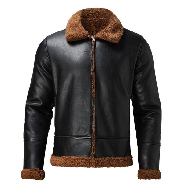men's jackets men retro street faux fur and velvet lapel zipper pu coat imitation plus straight, Black;brown
men's jackets men retro street faux fur and velvet lapel zipper pu coat imitation plus straight, Black;brown