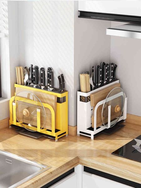 kitchen supplies tool rack set knife holder to store a kitchen knife rack board rack a multi-functional household wholesale
kitchen supplies tool rack set knife holder to store a kitchen knife rack board rack a multi-functional household wholesale