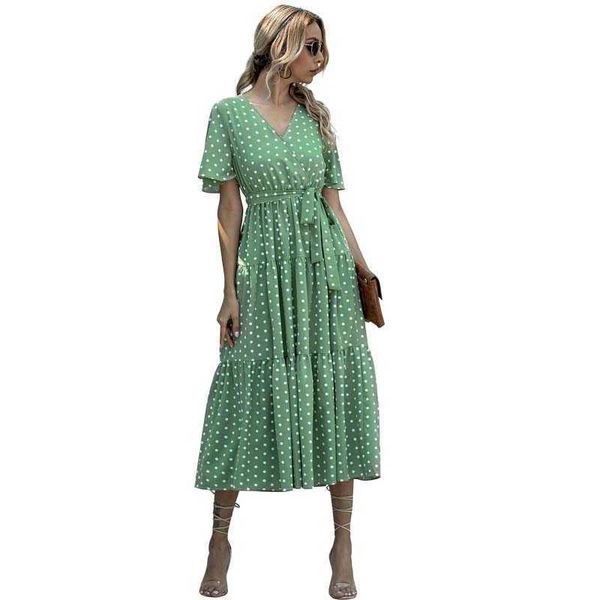 floral print v neck bandage short sleeve ruffle folds high waist dress women summer boho elegant streetwear beach party dresses 210608, Black;gray
floral print v neck bandage short sleeve ruffle folds high waist dress women summer boho elegant streetwear beach party dresses 210608, Black;gray