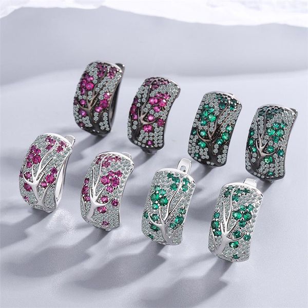 hoop & huggie arrival 925 silver earrings for women jewelry fresh flower leaf earring girl shiny colorful zircon ear accessories female, Golden;silver
hoop & huggie arrival 925 silver earrings for women jewelry fresh flower leaf earring girl shiny colorful zircon ear accessories female, Golden;silver