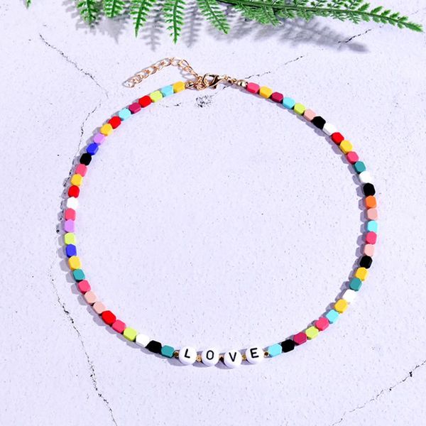 chokers fashion l o v e letters alloy beads necklace choker for women geometric boho custom vintage neck chains jewelry 2021 bijouterie, Golden;silver
chokers fashion l o v e letters alloy beads necklace choker for women geometric boho custom vintage neck chains jewelry 2021 bijouterie, Golden;silver