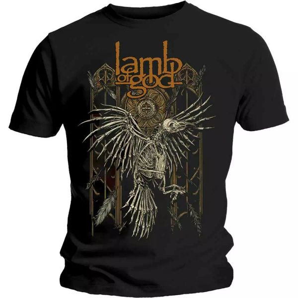 lamb of god t shirt crow official black classic rock metal merch mens tee unisex, White;black
lamb of god t shirt crow official black classic rock metal merch mens tee unisex, White;black