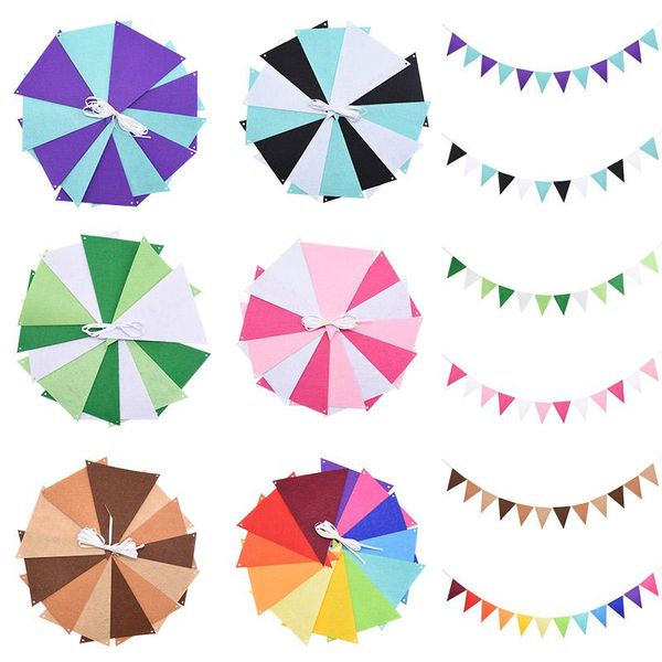 party decoration 2.5m multicolor garlands cotton bunting banners pennant baby shower wedding garland flags 
party decoration 2.5m multicolor garlands cotton bunting banners pennant baby shower wedding garland flags