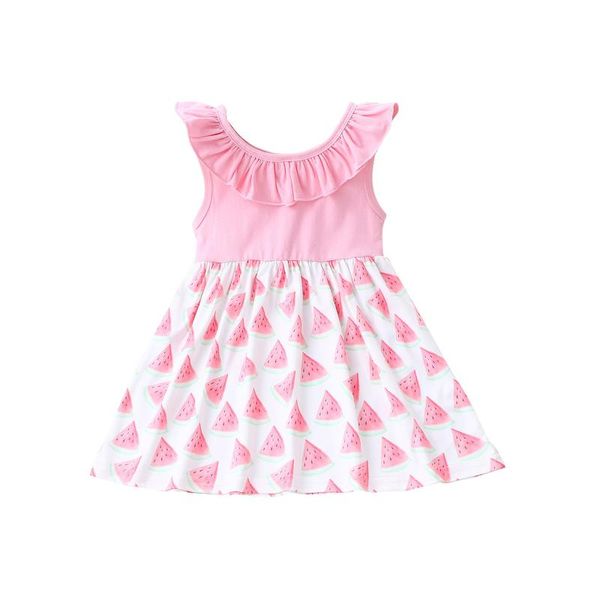 girl's dresses born infant baby girls dress sleeveless falbala fruit print outfit summer princess children clothes vestidos de, Red;yellow
girl's dresses born infant baby girls dress sleeveless falbala fruit print outfit summer princess children clothes vestidos de, Red;yellow