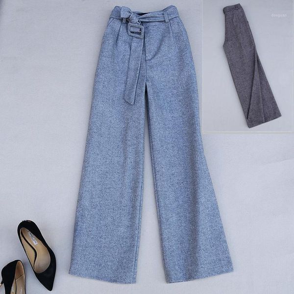 chic office lady wear straight wide leg faux woolen pants korean fashion women suit trousers women's & capris, Black;white
chic office lady wear straight wide leg faux woolen pants korean fashion women suit trousers women's & capris, Black;white